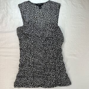 Leopard Print Sleeveless Top